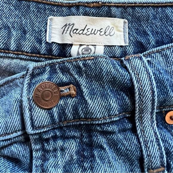 Madewell The Perfect Jean Short in Balsam Wash Tencel Denim Edition Womens sz 31 - Picture 4 of 11